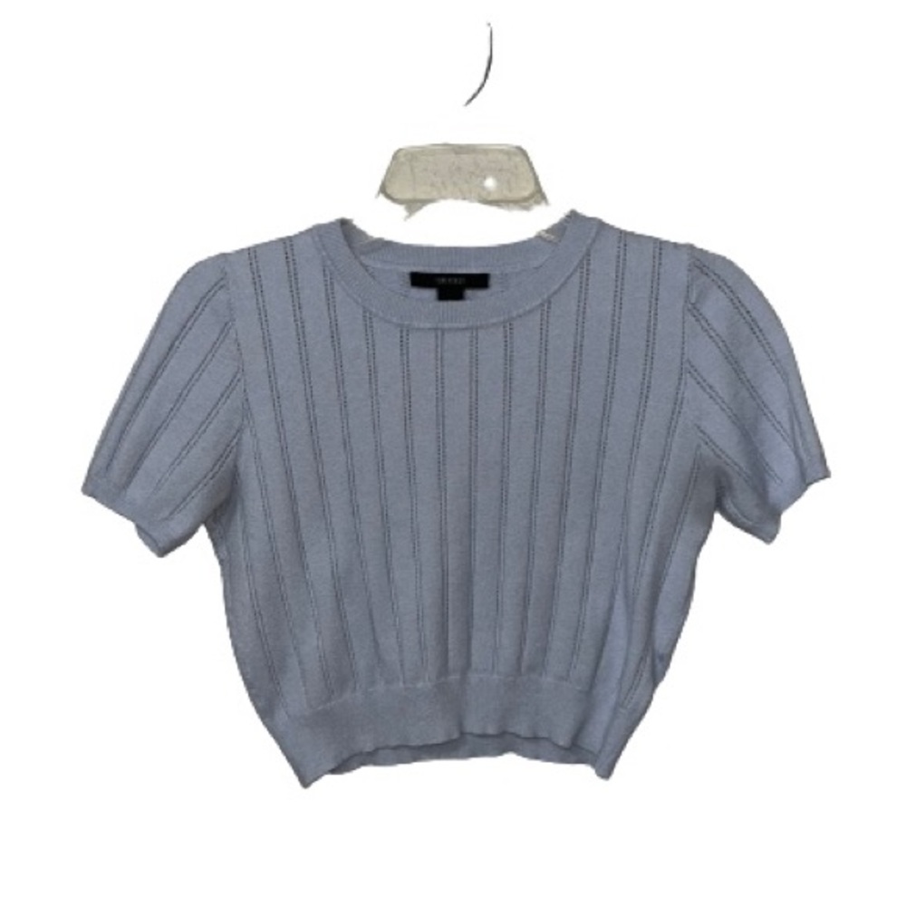 Forever 21 Short Sleeve Knit Top | Light Blue